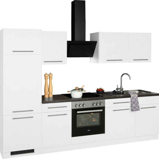 wiho Küchen Küchenzeile Unna, ohne E-Geräte, Breite 280 cm – Image 1