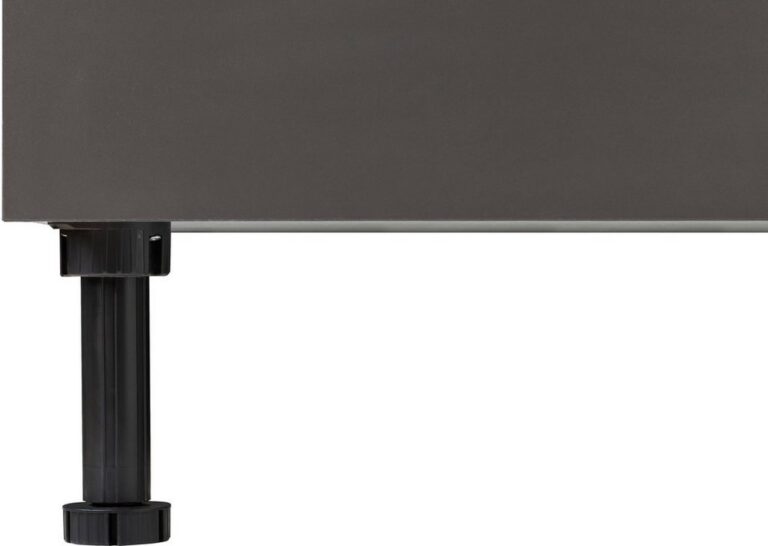 wiho Küchen Winkelküche "Simi", mit verstellbaren Füßen, wahlweise mit E-Geräten, Soft-Close-Funktion in Schubkästen & Auszügen, Stellbreite 285/175 cm