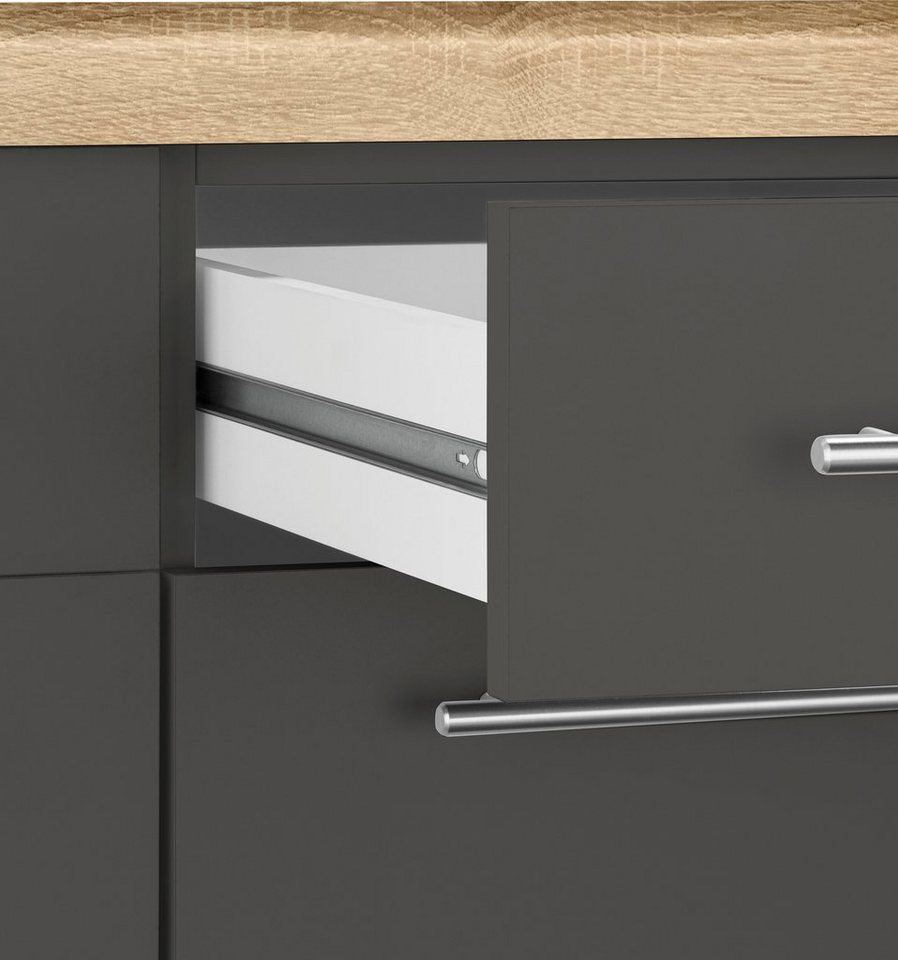 wiho Küchen Winkelküche Unna, mit E-Geräten, Stellbreite 220 x 170 cm – Image 5